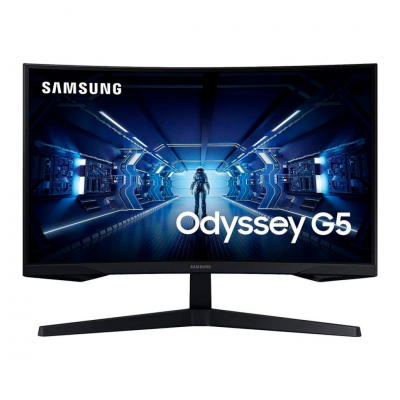 Monitor Curvo Samsung Lc27g55tqblxzx Odyssey G5 De 27