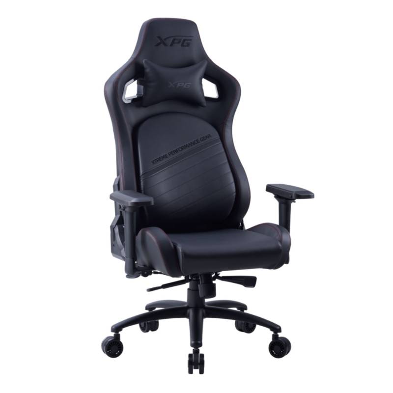 Silla Gamer Xpg Nexus Nexus-Bkcww Negra Tela Repelente Al Agua 125 Kg