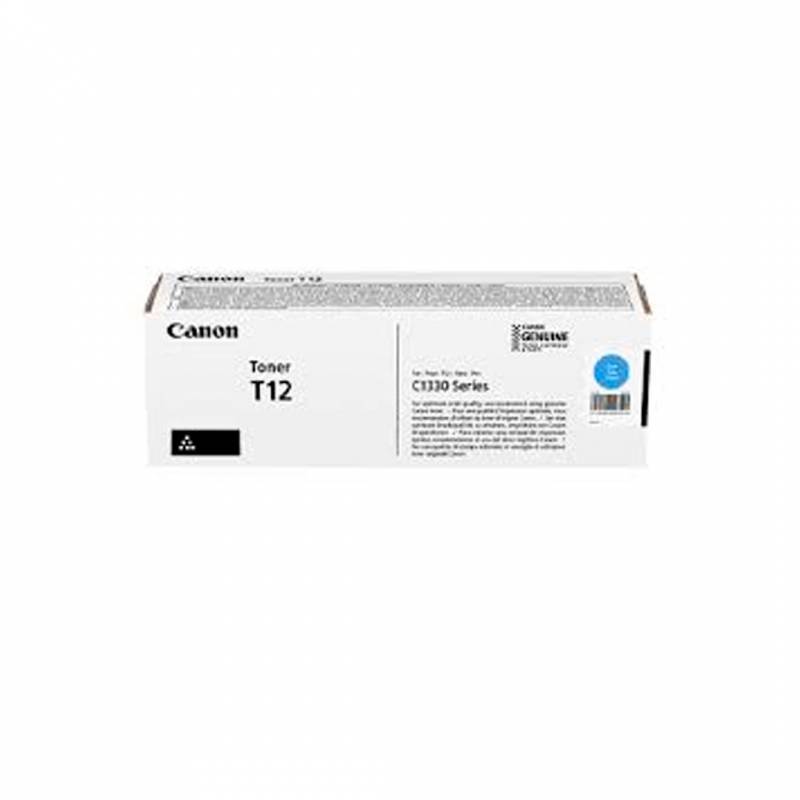 Toner Canon Original T12 Cyan - Rendimiento 5300 Copias
