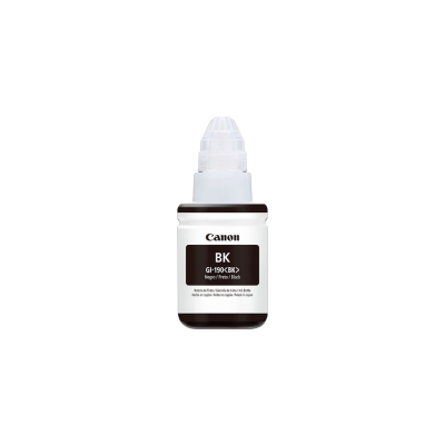Botella De Tinta Original Canon Gi-190 Bk Negro 135 Ml – 0667C001Ac