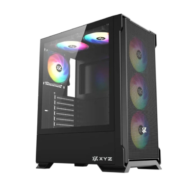 Gabinete Atx X-Cs-Airone3Xm-B Xyz-Sa-961 Xyz Mesh Negro