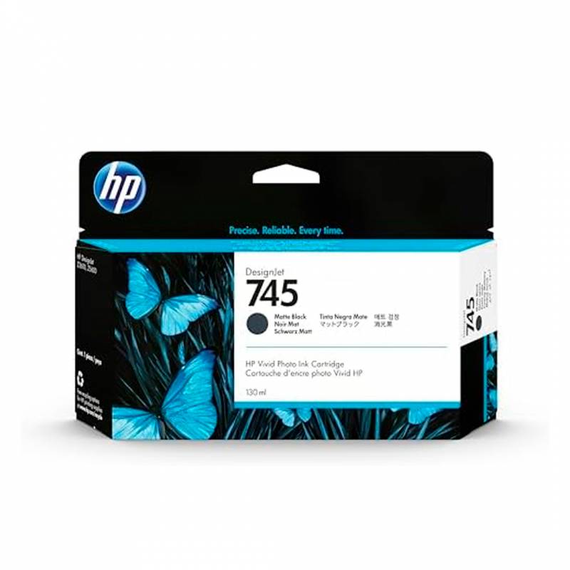Cartucho De Tinta Original Hp Negro Mate. F9J99A (745)