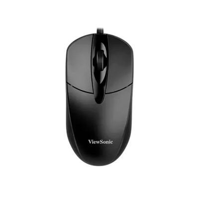 Mouse Viewsonic Mu105 Usb 1000 Dpi Ambidiestro Negro