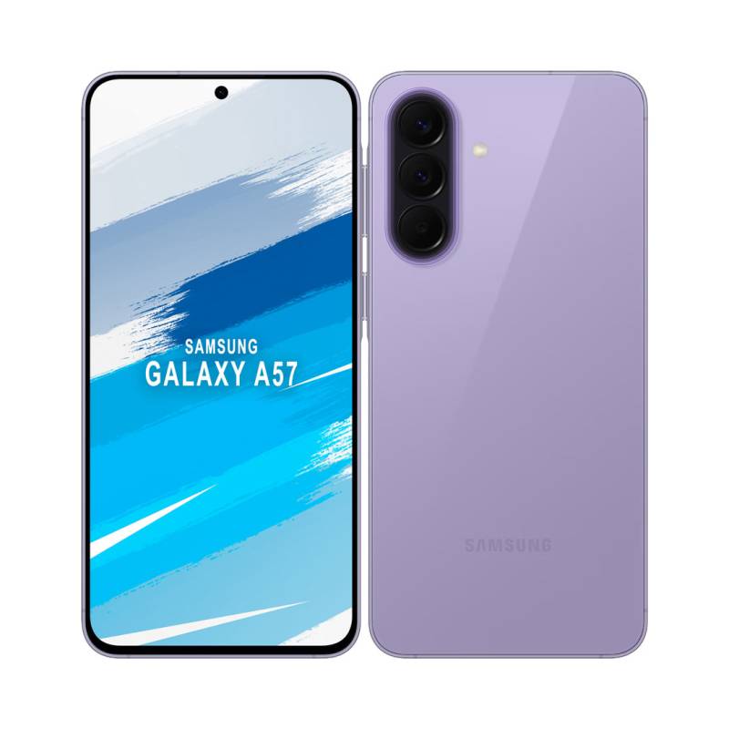 Smartphone Galaxy A57 Sm-A576 Samsung 5G 8Gb 256Gb Awesome Lilac.