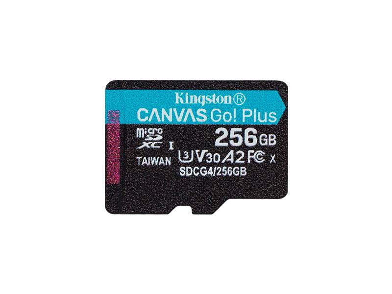 Memoria Micro Sd Kingston Canvas Go Plus G4 256Gb
