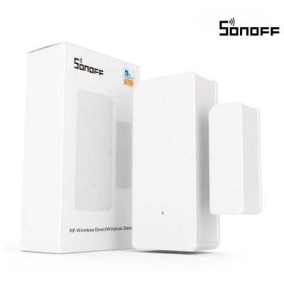 Sensor Magn&Eacute;Tico De Puerta Y Ventana Dw2 M0802070002 Sonoff Wifi Blanco.