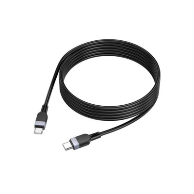 Energy 60W Silicone Cable Usb-C A Usb-C 2 M Negro Hoco X109