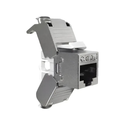 Módulo Keystone Rj45 Nexxt Cat6A S/Ftp Blindado Naw-Ksto6Asl
