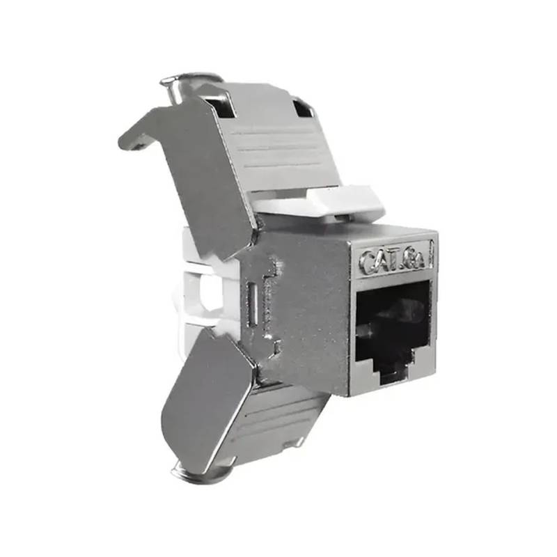 Módulo Keystone Rj45 Nexxt Cat6A S/Ftp Blindado Naw-Ksto6Asl