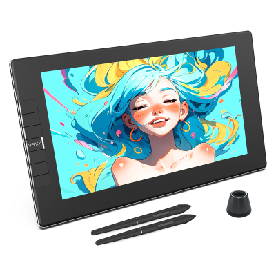 Tableta Digitalizadora Con Pantalla Veikk Studio Vk1200 V2 11.6