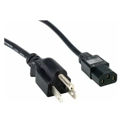 Cable De Poder Schuko Negro Oem Negro
