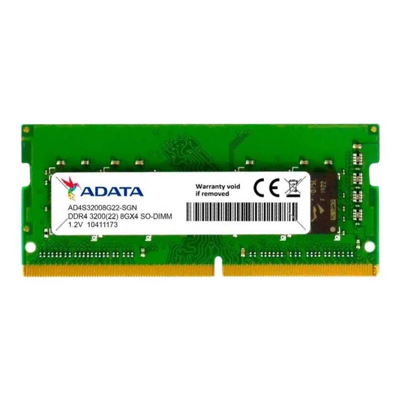 Sodimm Premier Ddr4 8Gb 3200 Cl22 Ad4S32008G22-Sgn Adata