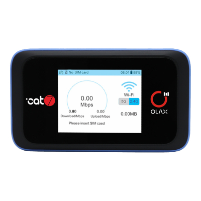Router Portátil Olax Mt60 4G Lte Cat 7 Dual Band 2,4/5,8Ghz 4000Mah