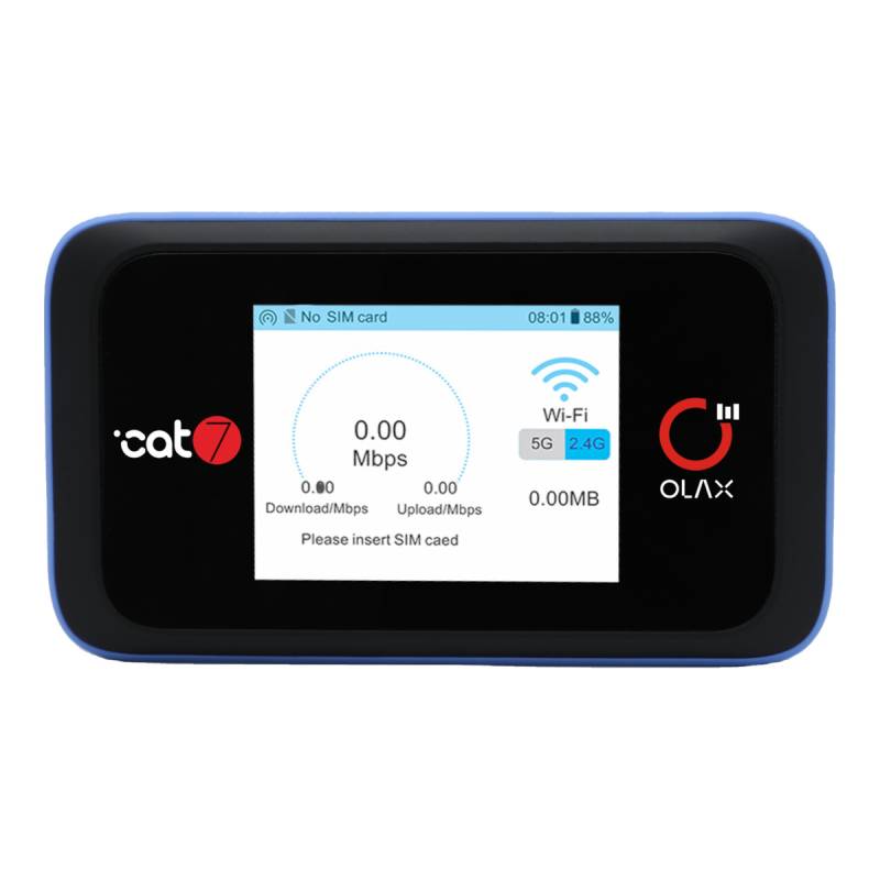 Router Portátil Olax Mt60 4G Lte Cat 7 Dual Band 2,4/5,8Ghz 4000Mah