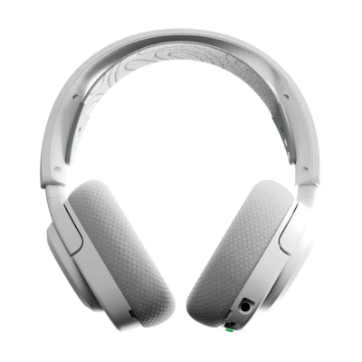 Auriculares Gamer Steelseries Arctis Nova 3P Wireless White Bluetooth 5.3 / 2.4 Ghz Usb-C Blanco