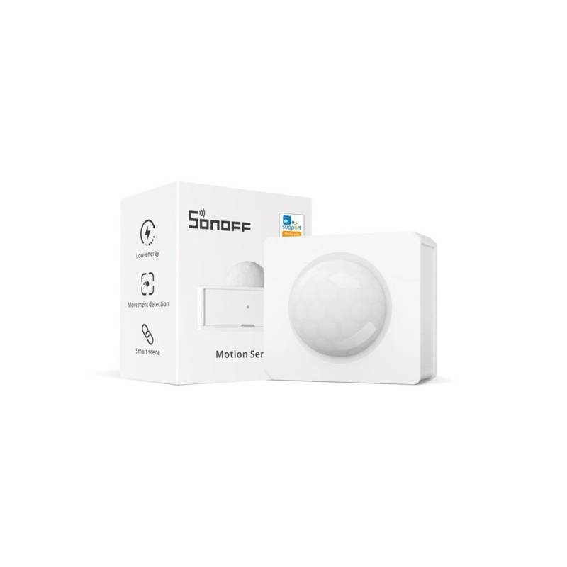 Sensor De Movimiento Pir3-Rf 6920075775372 Sonoff Rf 433Mhz Blanco.