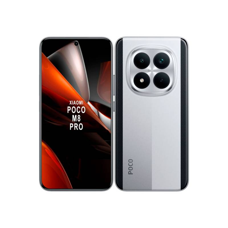 Smartphone Poco M8 Pro Xiaomi 8Gb 256Gb Plata 5G