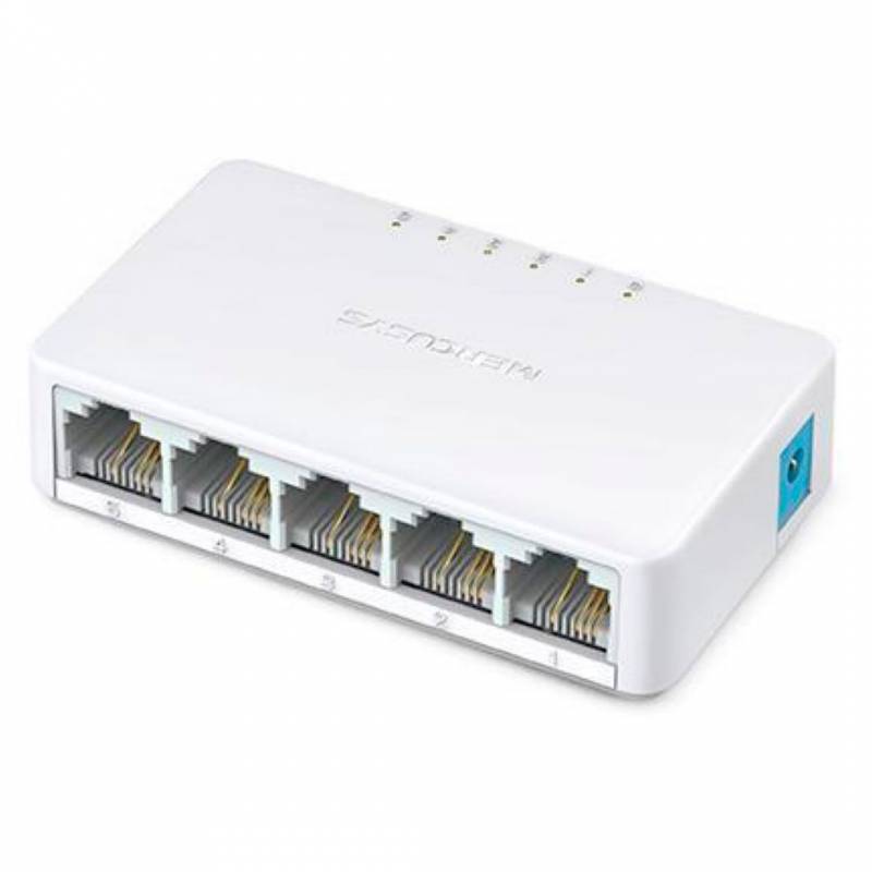 Switch Mercusys Ms105 5 Puertos Rj45 10/100