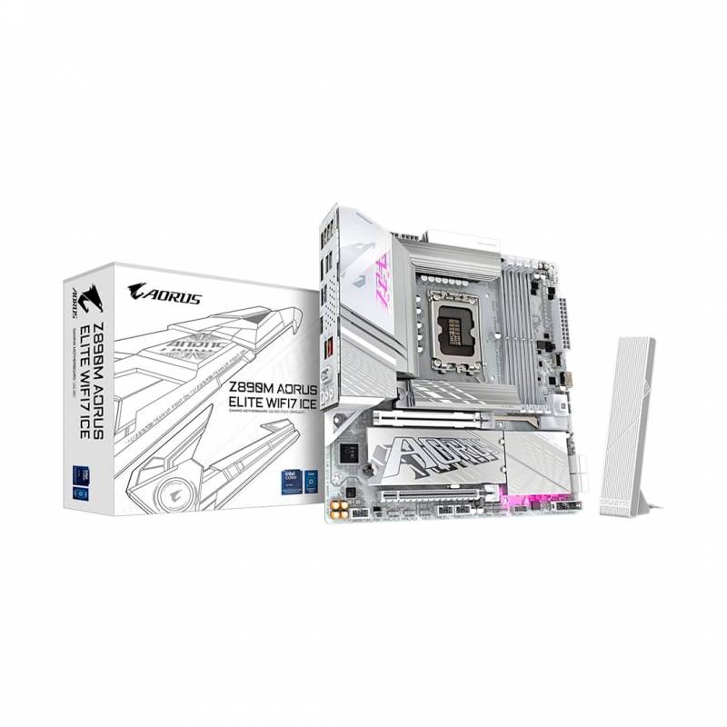 Motherboard Gamer Gigabyte Z890 Aorus Elite X Ice