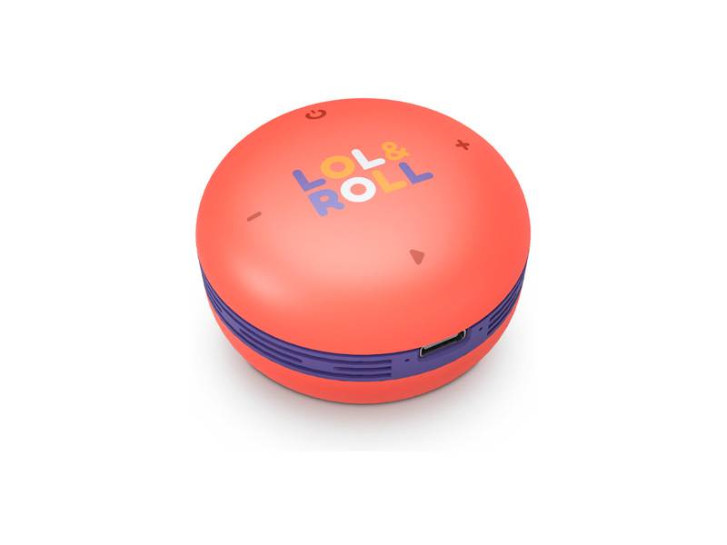 Parlante Energy Sistem Lol & Roll Kids Bt Naranja.