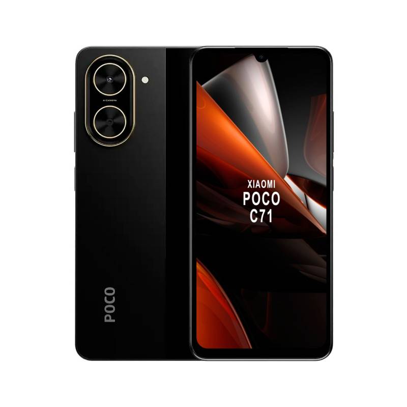 Smartphone Poco C71 Xiaomi 4G 4Gb 64Gb Dual Sim Negro