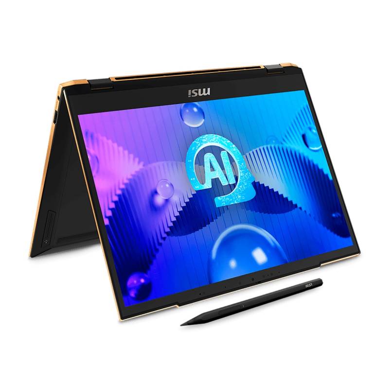 Otebook 2 En 1 Msi Summit E13 Ai Evo A1Mtg-001Us / 13,3 Táctil / Core Ultra 7 155H / 16Gb / 1Tb Ssd / Intel Arc / W11 Home