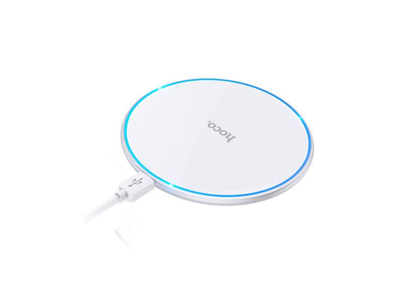 Cargador Inalambrico Hoco Cw6 Pro Easy Blanco