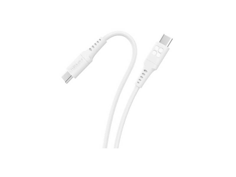 Cable Usb-C Promate Powerlink-Cc200 Para Carga De 60W Blanco