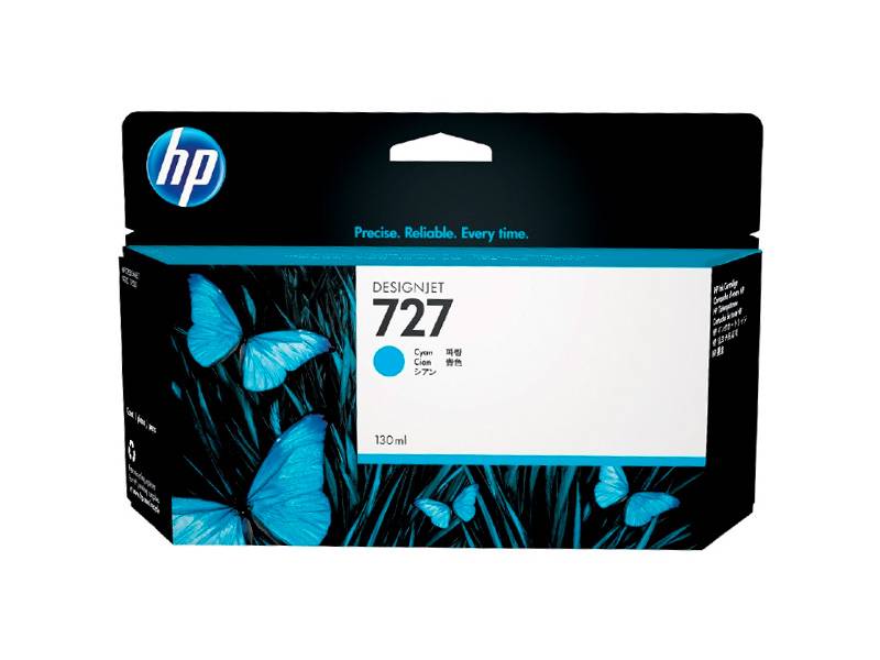 Cartucho De Tinta Original Hp  Cyan. B3P19A (727)
