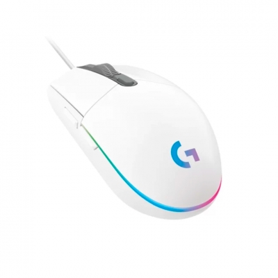 Promo Mouse Gaming Logitech G203 Blanco Lightsync Para Gaming.