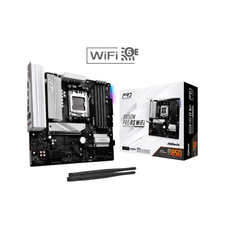 Motherboard B850M Pro Rs Wifi 90-Mxbr70-A0Uayaz Asrock