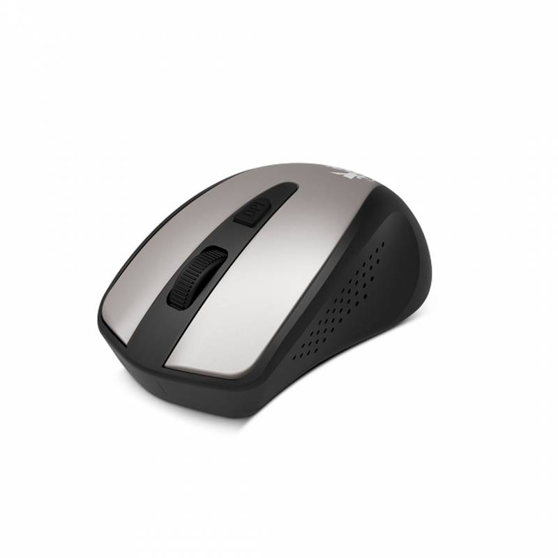 Mouse Inalámbrico Xtech Xtm-315Gy Gris. 4-Button 1600Dpi. 2.4 Ghz