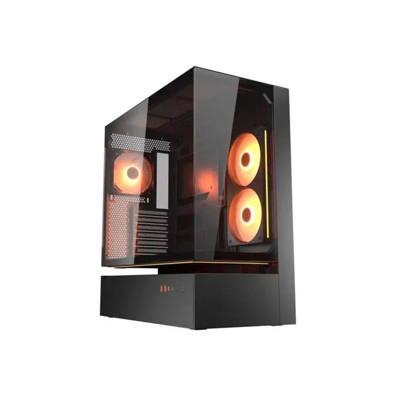 Gabinete Mid Tower Cfv235 382Da40.0001 Cougar Negro Led