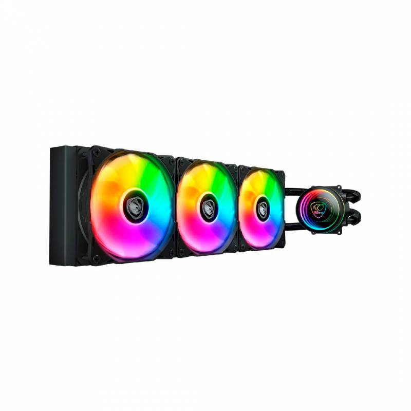 Sistema De Refrigeración Líquida Del Procesador Cougar Poseidon Elite 360 Argb Bk