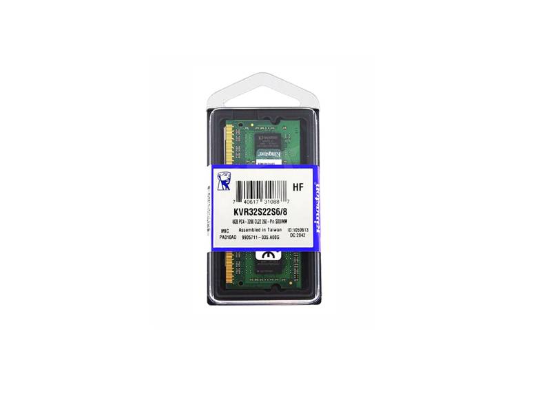 Memoria Ram Kingston 4Gb Sodimm  Ddr4