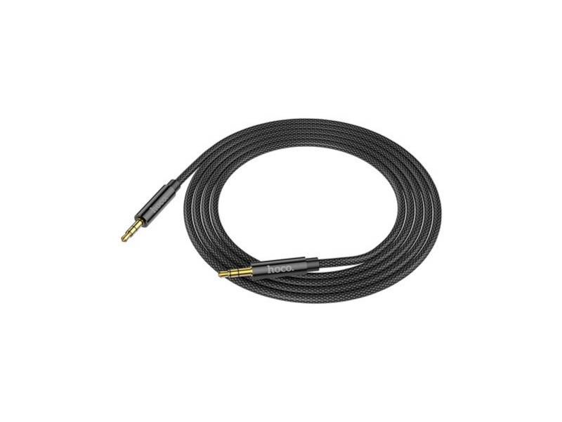 Cable Hoco Upa19  Aux De Audio 3.5Mm A 3.5Mm Negro 2M.