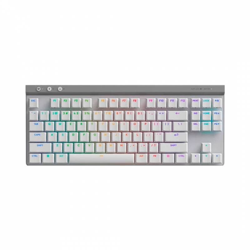 Teclado Gaming Logitech G515 Usb Tkl Rgb Blanco.