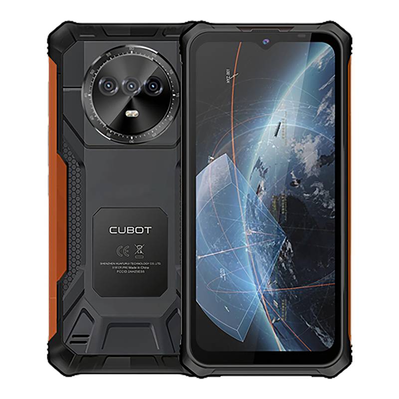 Smartphone Cubot Kingkong Es Pro 6.56 6Gb Ram + 10Gb Virtual 128Gb 4G Android 16 Negro/Naranja