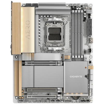Placa Madre X870E Aero X Wood Gigabyte Atx Am5