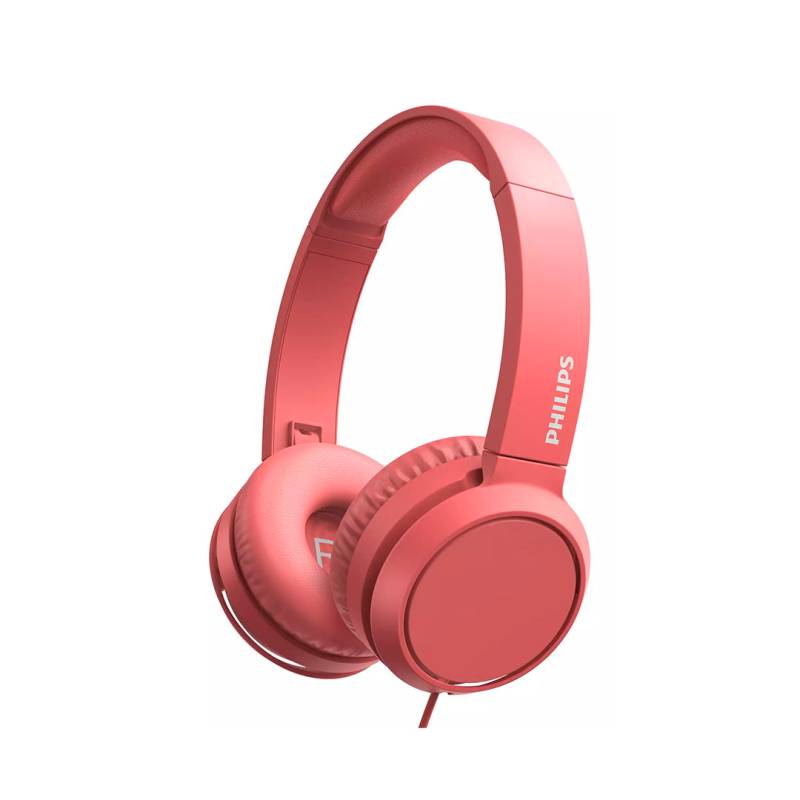 Auriculares Cableados Tah4105Rd/00 Philips Rojo