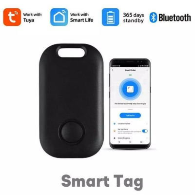 Rastreador Bluetooth Bss-Al01-Bk-C-En Moes Tuya Smart Negro