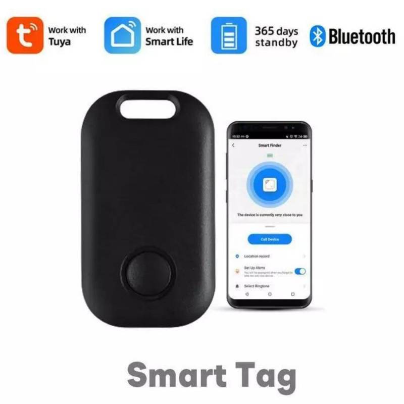 Rastreador Bluetooth Bss-Al01-Bk-C-En Moes Tuya Smart Negro