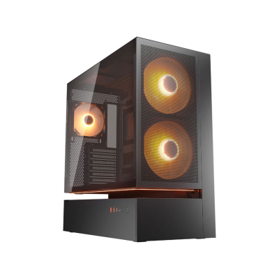 Gabinete Pc Mid Tower 382Da40.0005 Cougar Cfv235 Mesh 011Hcfv235Mb Black Led