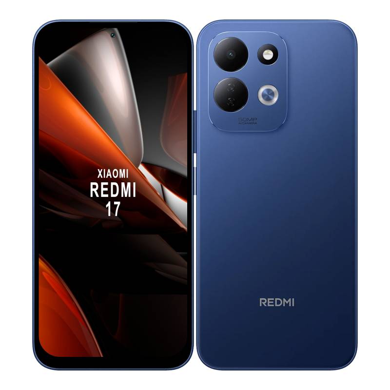 Smartphone Xiaomi Redmi 17 4G Dual Sim 4Gb Ram 256Gb 6.9 120Hz 50Mp Deep Blue