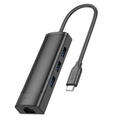 Hub Usb Hb42 4 En 1 Negro.