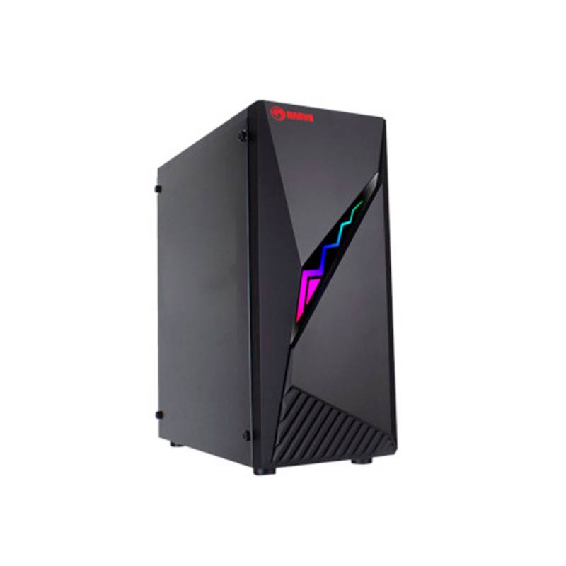 Gabinete Gaming Marvo Ca-120 Panel Rgb Atx