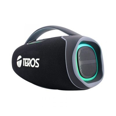 Parlante Portátil Teros Te-6045N Bluetooth 5.3 60W Rgb Ipx5 Negro