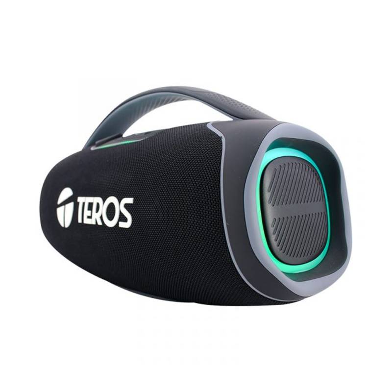 Parlante Portátil Teros Te-6045N Bluetooth 5.3 60W Rgb Ipx5 Negro