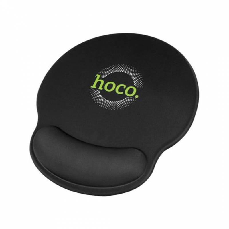 Mouse Pad Hoco Gm30 Polar Con Apoya Muñeca En Gel Fox Black