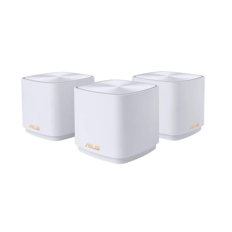 Router Zenwifi Ax Mini (Xd4) Asus Pack X3 Wi-Fi 6 Ax1800 Blanco